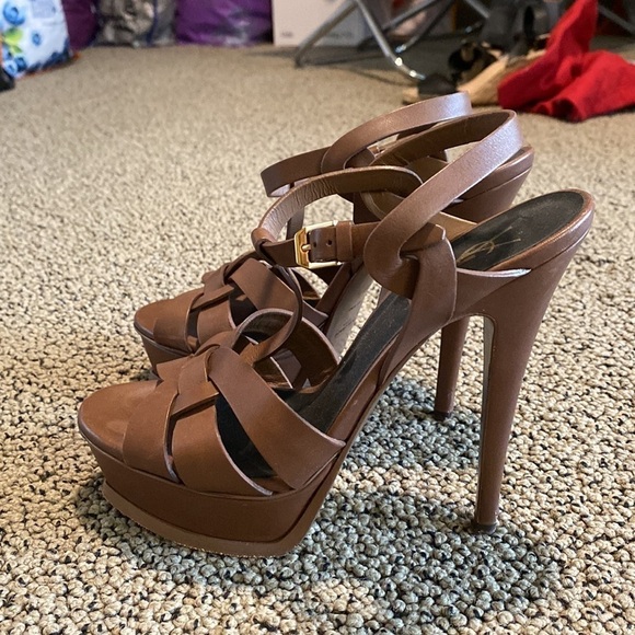 Yves Saint Laurent Stiletto Sandal Women's Size EU37 in EUC - Picture 4 of 12